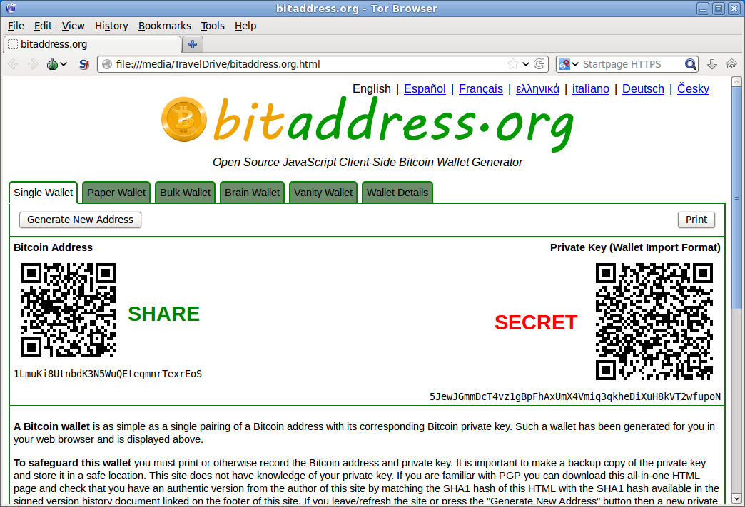 Bitcoin Generate Address Without Private Key